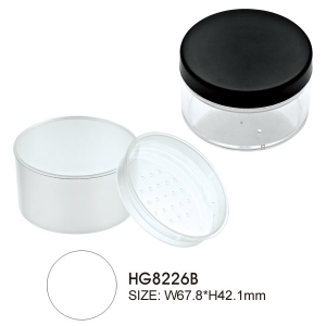 Powder Loose Loose Powder Packaging 5g Transparent Powder Talcum Powder Optional Switch Packaging Loose Powder Jar With Lid