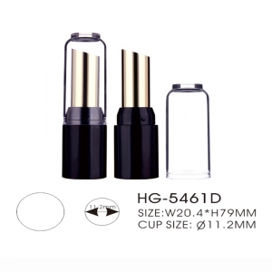 Popular ROUND cosmetic matte lipstick tube unique lipstick packaging lipstick cosmetic packaging