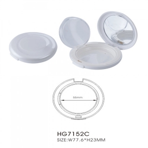 Powder Compact Packaging Powder Compact Plastic Air Cushion Powder Case Empty Custom Powder Compact