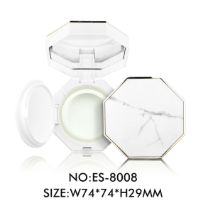 New Arrival DIY Pattern Chinese Monochromes Octagonal Shape Air Cushion CC Powder Case Cosmetic Packaging