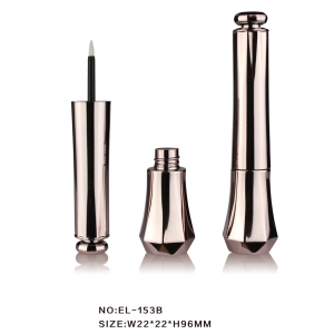 High Class Beautiful Silver Empty Eyeliner Packaging Tube with Sponge Tip