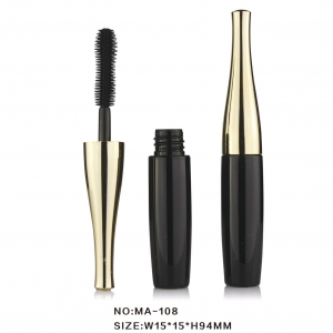 Hot Selling Different Colors Empty Liquid Mascara Case with Brush