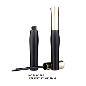 High Class Vase Shape Twist up Empty Liquid Mascara Tube Cosmetic Packaging