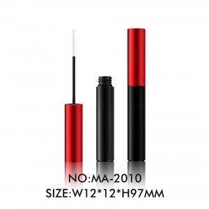 Round Mascara Tube with Small Brush