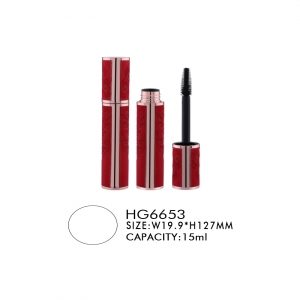 Wholesale disposable nylon mascara wands/eyelash cleanser brushes tube/eyelash extension mascara