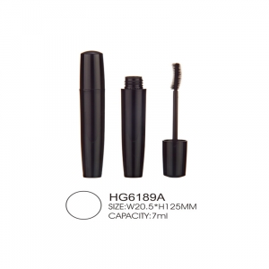 Wholesale disposable nylon mascara wands/eyelash cleanser brushes tube/eyelash extension mascara
