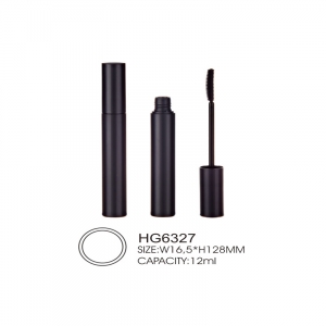 Eco Friendly Cosmetic Packaging Tube Bottle Empty PP Mascara Tube with Silicone Brush