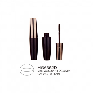 Wholesale disposable nylon mascara wands/eyelash cleanser brushes tube/eyelash extension mascara
