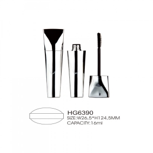 Hot selling custom logo eye lash eyelash fiber brush in mascara bottle