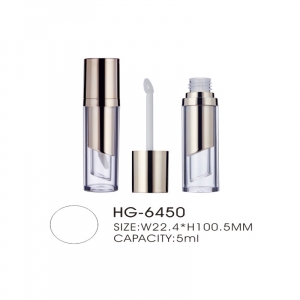  Wholesale cylinder lipgloss wand tube private label 5ml rose gold tube empty luxury lipgloss tube empty lipstick 10ml