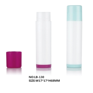 Hot Selling Plastic Round Lip Balm Tube Empty Lipstick Container