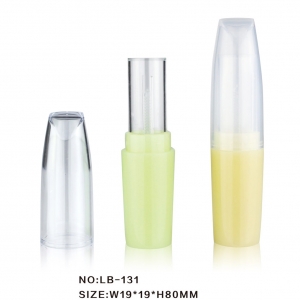 Transparent Colour Empty Chapstick Lipstick Container Lip Balm Tubes