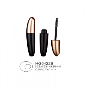 Hot selling custom logo eye lash eyelash fiber brush in mascara bottle