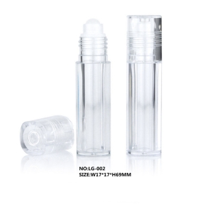 Empty 4ml Plastic Lip Oil Roller Bottle