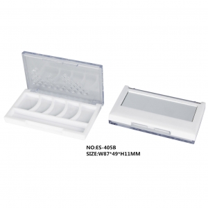 Packshops Fashion Eye Shadow Palette 5 wells Empty Eye Shadow Container Packaging