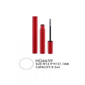 Eco Friendly Cosmetic Packaging Tube Bottle Empty PP Mascara Tube with Silicone Brush