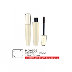 Eco Friendly Cosmetic Packaging Tube Bottle Empty PP Mascara Tube with Silicone Brush
