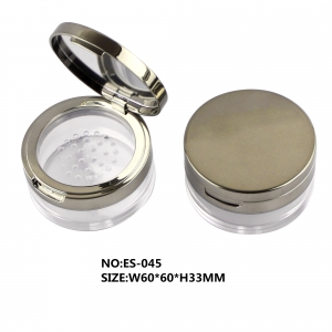 Empty Loose Powder Compact Case Loose Powder Jar