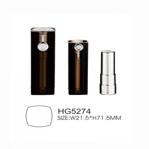 Marble pattern design style 12.1mm gold circle DIY empty lipstick tubes lipstick container packaging