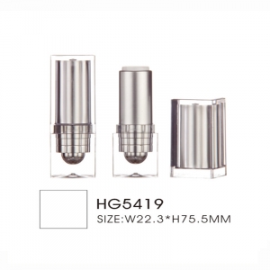 luxury empty fancy lipstick tube container packaging