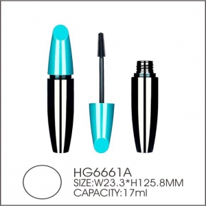 Hot selling custom logo eye lash eyelash fiber brush in mascara bottle