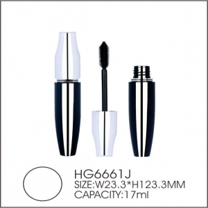 Private Label Eyelash Cleaning Brush with Wand Tube with Eyelash Cover PETG Mascara Wand Tubes Cases