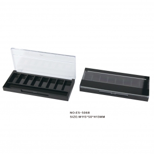 Mutil Colors/Spaces Eye Shadow Palette Packaging Empty Square 8 Grids Eyeshadow Case