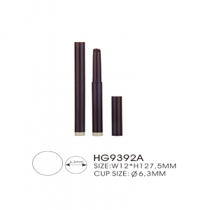 OEM magnetic luxury round aluminum lipstick tube gold cosmetic makeup packaging
