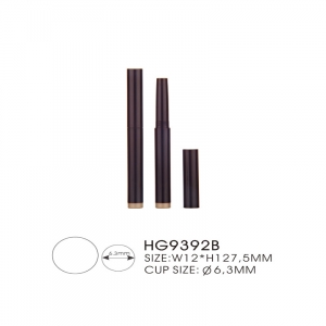 New design carving lipstick tube / packaging with mirror / lip balm container for cosmetic