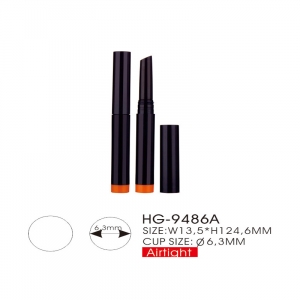 High Quality 5ml Cosmetic Plastic Lipstick Tube Lip Gloss Tube Double Layer Square Lipstick Packaging