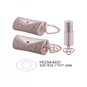 Popular square cosmetic matte lipstick tube unique lipstick packaging lipstick cosmetic packaging