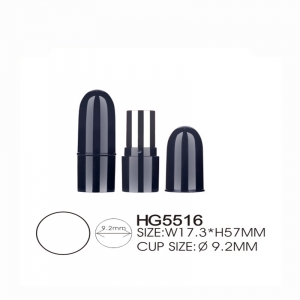 High Quality 5ml Cosmetic Plastic Lipstick Tube Lip Gloss Tube Double Layer Square Lipstick Packaging