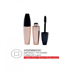 Eco Friendly Cosmetic Packaging Tube Bottle Empty PP Mascara Tube with Silicone Brush