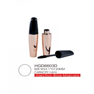 Private Label Eyelash Cleaning Brush with Wand Tube with Eyelash Cover PETG Mascara Wand Tubes Cases