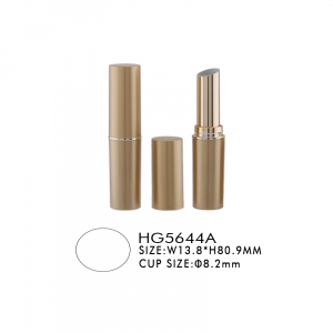 New design carving lipstick tube / packaging with mirror / lip balm container for cosmetic