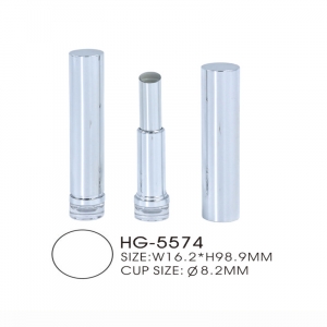 High Quality 5ml Cosmetic Plastic Lipstick Tube Lip Gloss Tube Double Layer Square Lipstick Packaging