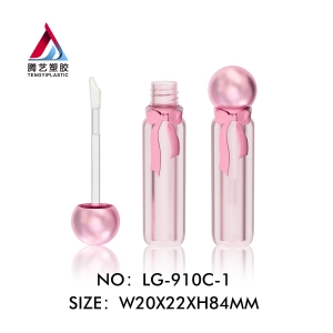 New bow lip gloss and lip glaze bottle cosmetic packaging
