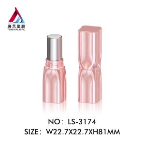 Four-cornered star-shaped airtight lipstick tube packaging