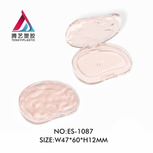 Irregular-shaped water ripple blush eyeshadow box cosmetic packaging