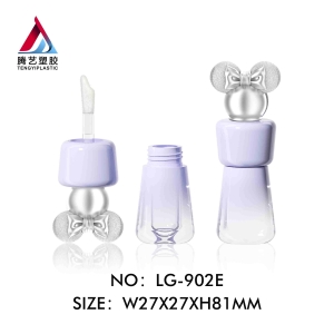 Luxury Cartoon Cap Lipgloss Containers Unique Lip Gloss Tube Packaging